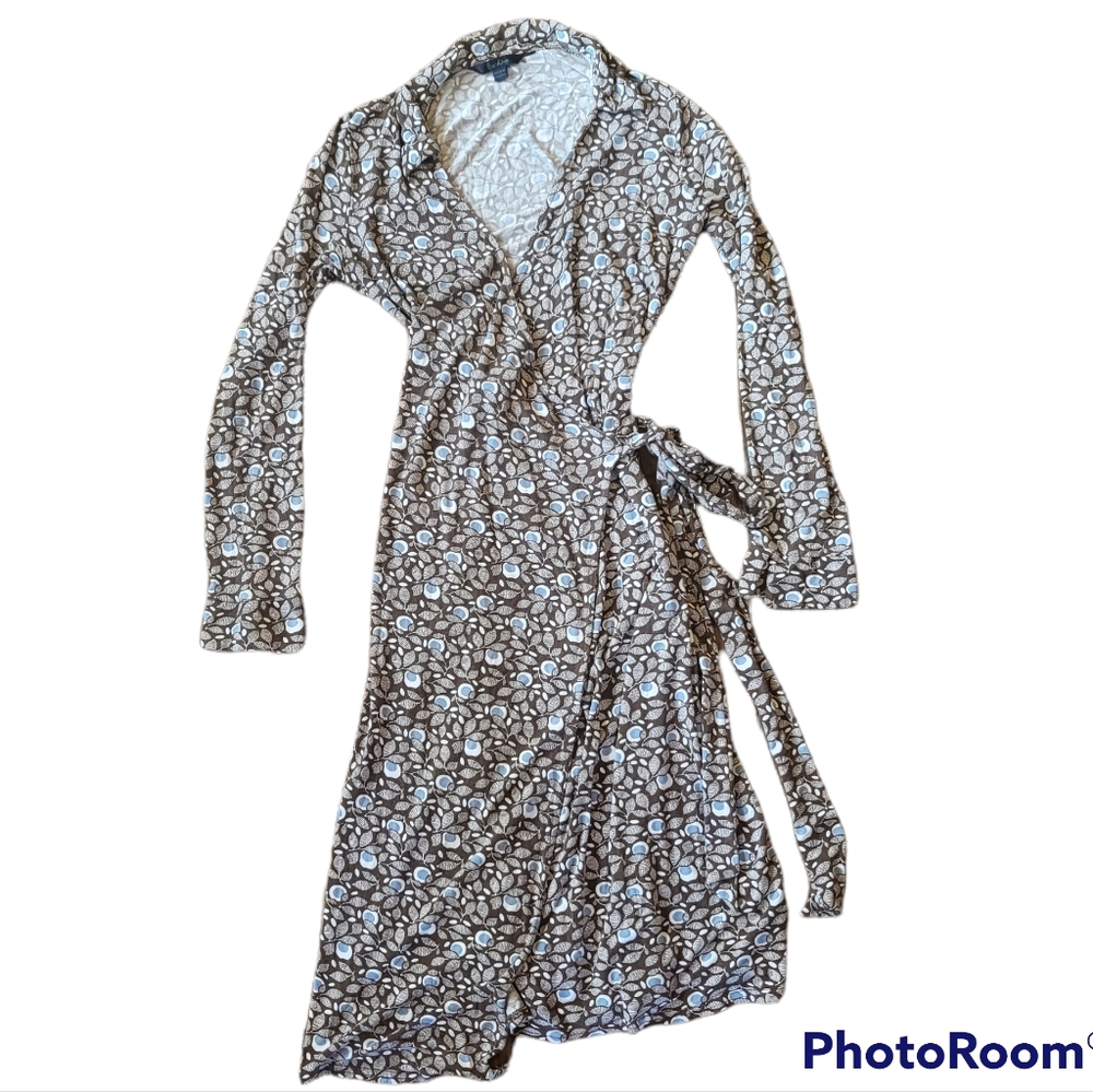 Boden wrap dress size 10